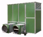 GP - Industriële generatoren in gesloten versie voor buitenopstelling voor opblaasbare structuren